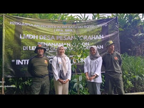 PPA BIRR & LMDH Pesanggrahan Tanam 300 Pohon untuk Kelestarian Satwa dan Lingkungan di Kota Batu