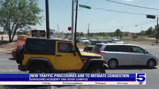 Vanguard Academy addresses traffic concerns as Van Gogh campus begins new school year