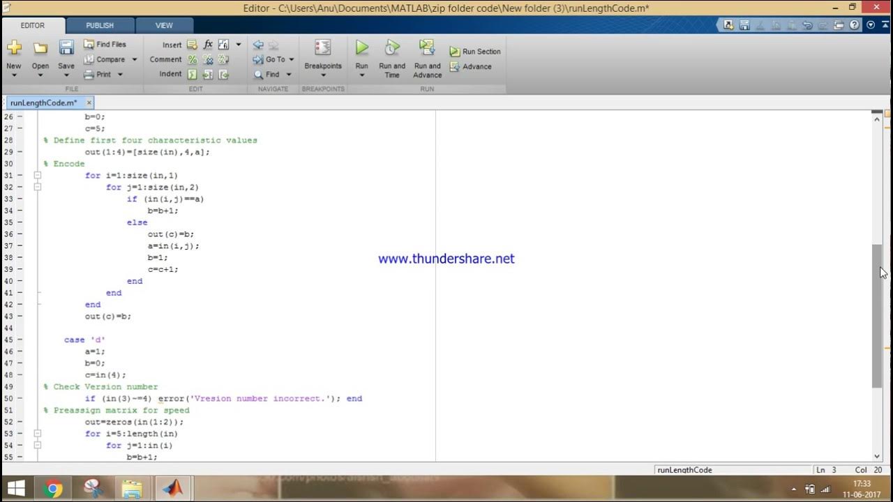 Implements Run Length coding for image processing in Matlab - Part 2.6 ...