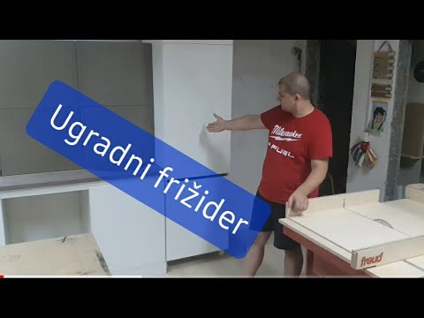 Video: Kako ugraditi frižider u unutrašnjost? Šarke za ugradni frižider