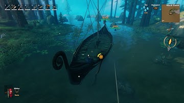Valheim Gameplay (Blind, No Commentary) #10 How not to Sail a River
