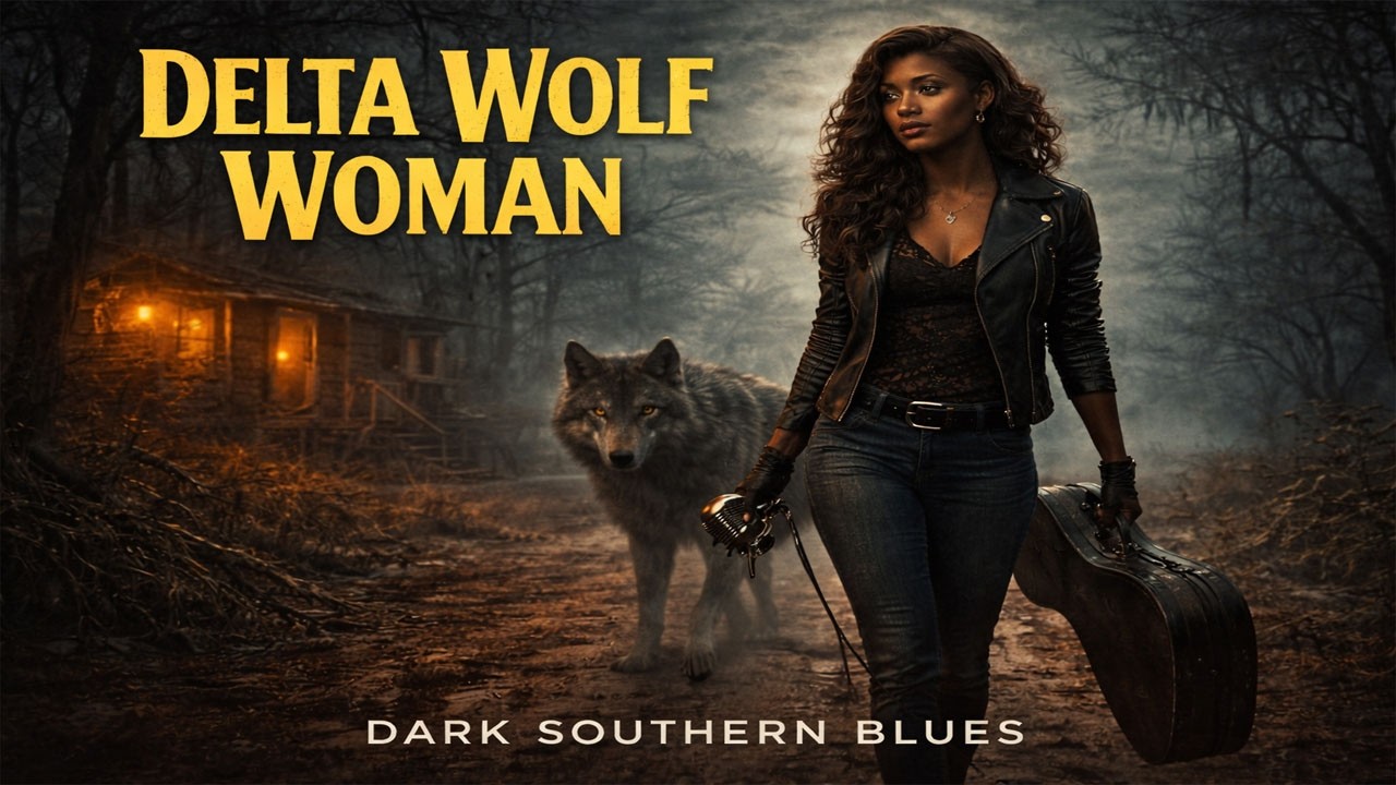 DELTA WOLF WOMAN | Raw Vintage Female Electric Delta Blues (1953s Southern Juke Joint)