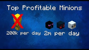 BEST minion profit calculator FREE | Hypixel Skyblock