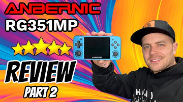 Anbernic RG351MP Handheld Review Part 2| Best Handheld Video Game Console | RetroPie Guy