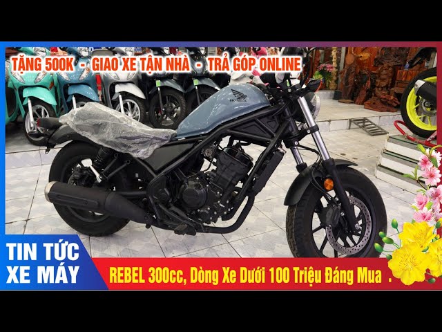 Giá xe Honda Rebel 300 2023 và khuyến mãi mới nhất