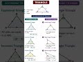 #TRIANGLE # CLASSIFICATION OF TRIANGLE#