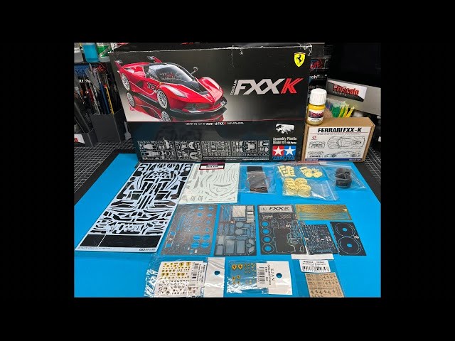 Part 1 - Tamiya 1/24 Ferrari FXXK - YouTube