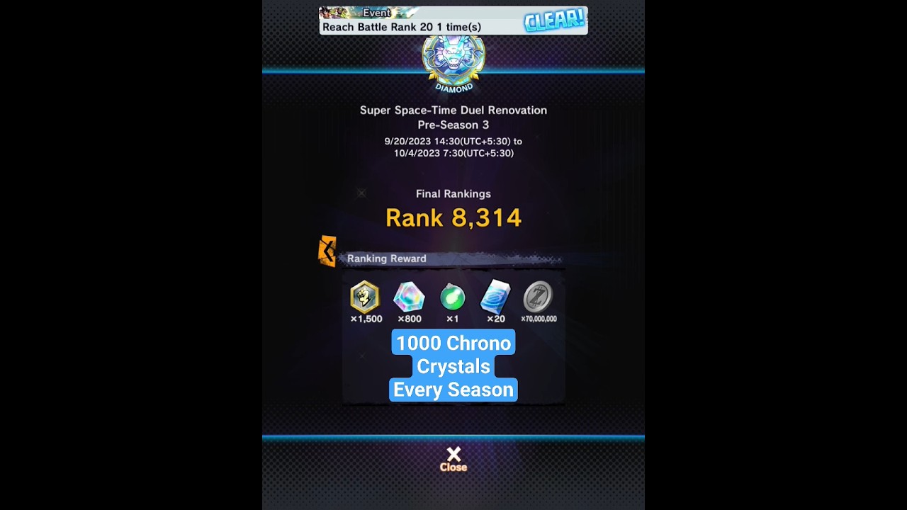 How To Get 1000 Chrono Crystals From Pvp 