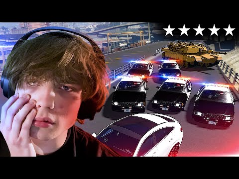 What Game Has the Hardest Max Wanted Level?