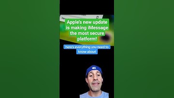 #apple rolled out an #imessage update that uses PQ3 #encryption to make it the most secure platform!