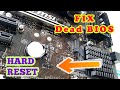 FIX BIOS Black Screen No Display✅ | How to Hard Reset any Motherboard | MSI B450M #JBAT1 | Som Tips