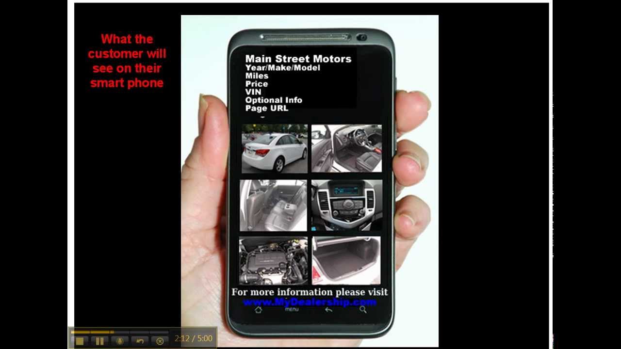 Automotive qr codes - YouTube