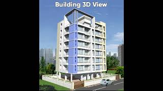 Building 3D View 3D Elevation View Vishal Dman