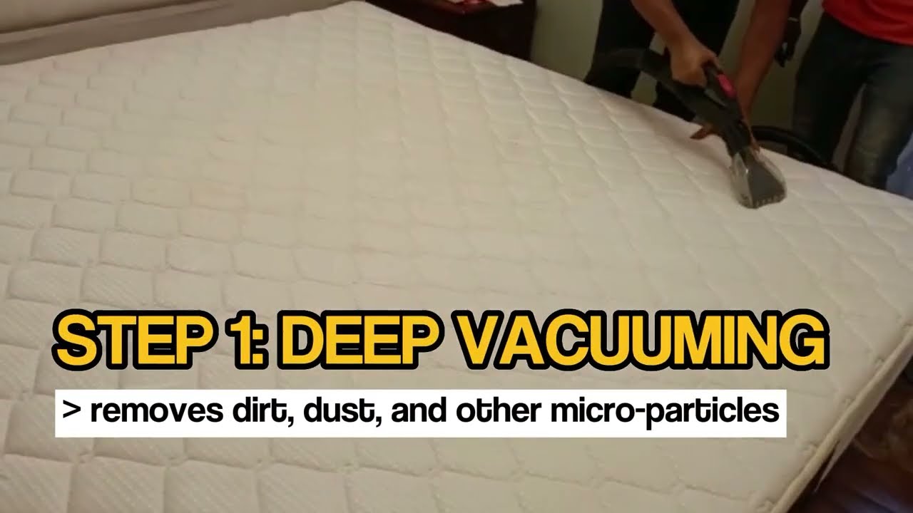 5 Step Mattress Deep Cleaning Process DW Mattress Cleaning Singapore
