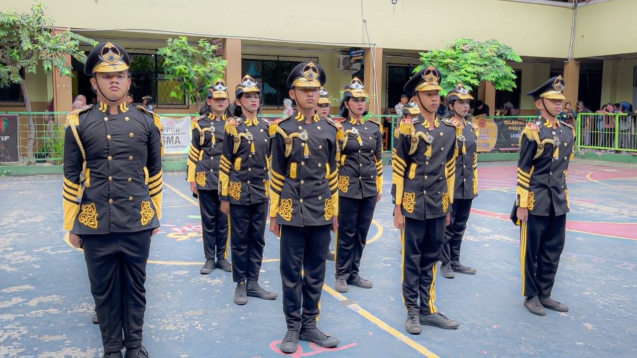 MERINDING! PASKIBRA SMP YATINDO LKBB KOBAR RAPI VIII WIDYA NUSANTARA