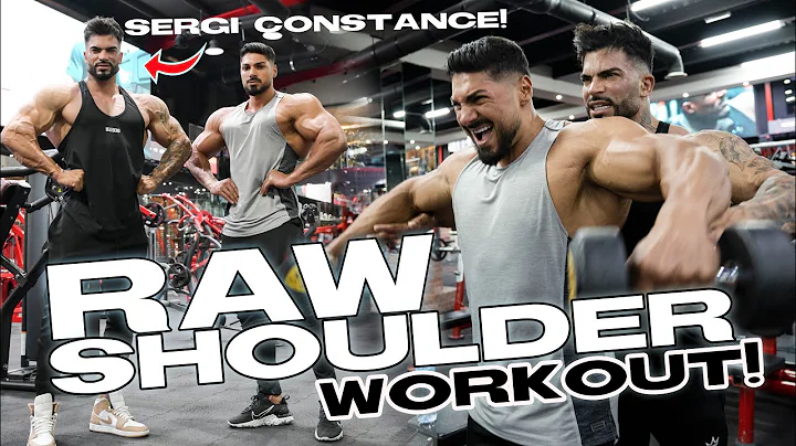 MASSIVE SHOULDER WORKOUT WITH SERGI CONSTANCE