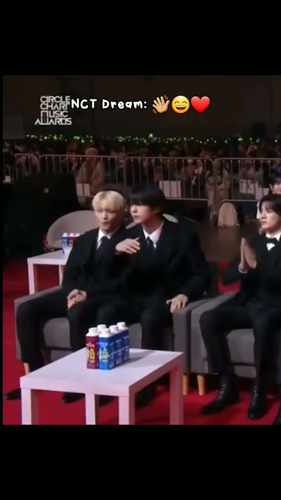 cie hyungnim🤣🤣 #nctdream #matthew #zerobaseone at Circle Chart Music Awards 2023 #shorts #shortsfeed