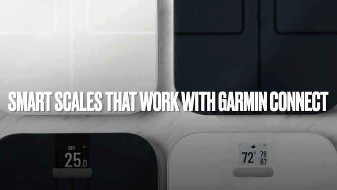 Setting up Your Garmin Index Smart Scale, smartphone, wireless network