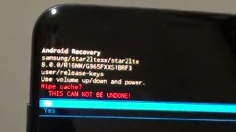 Samsung Galaxy S9 Plus: How to Wipe Cache Partition Memory