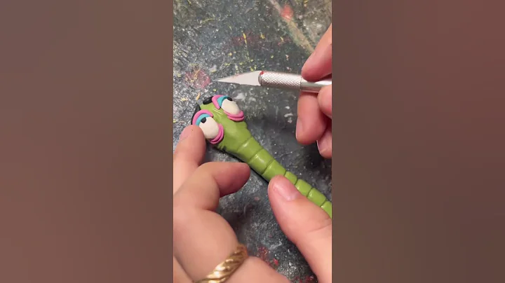 Making my Halloween costume! #corpsebride #halloweencostume #upcycling #polymerclay