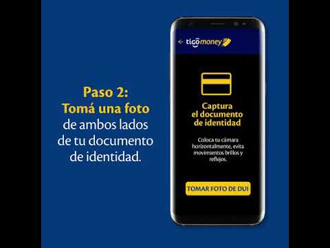 Registrate con Tigo Money en línea