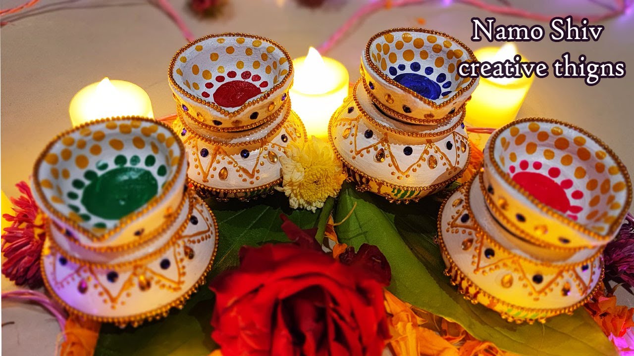 Easy Matki Decoration Ideas | How To Paint And Decorate A Pot At Home ...