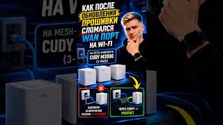 🔄 Обновление сломало Wi-Fi MESH-комплект Cudy. Нестандартное решение проблемы 💀