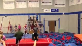 Taylor Jangda 2016- swing half geinger through double layout