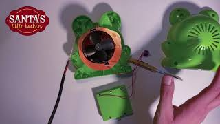 Instructional Video, Adapting the 2021 Santa's Little Hackers Bubble Machine.