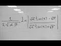 Integral trigonometrica especial N°2 parte 2