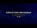 Dirildi Rab Mezardan I TY 20 I Karaoke Hristiyan İlahiler Mp3 Song