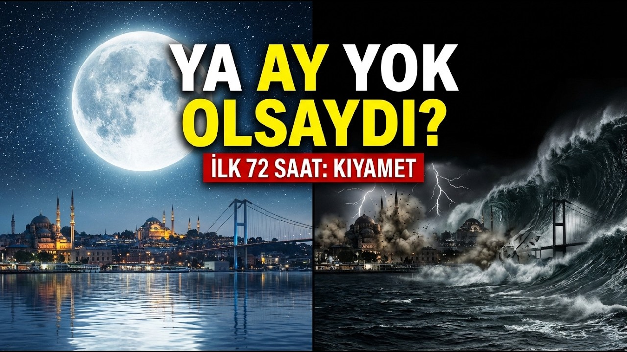 Ya Ay Bu Gece Ortadan Kaybolsaydı? (Kıyametin İlk 72 Saati)