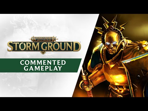 Warhammer Age of Sigmar: Storm Ground - Commented Gameplay