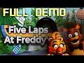 FNAF Five Laps at Freddy's | Full Demo Walkthrough | No Commentary