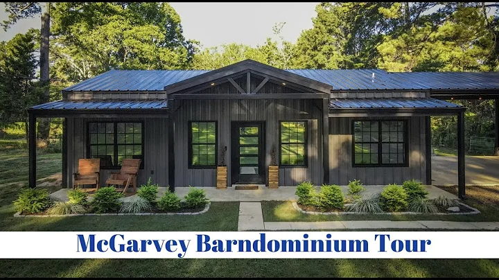 Barndominium Tour - 1200 sq ft - 2 Bedroom - 2 bat...