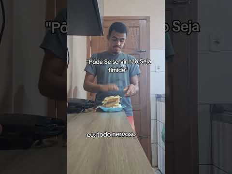 Eu todo nervoso 😂😂😂😂 #humor #nervoso #timido #comida #cafedamanha #cafe #bomdia