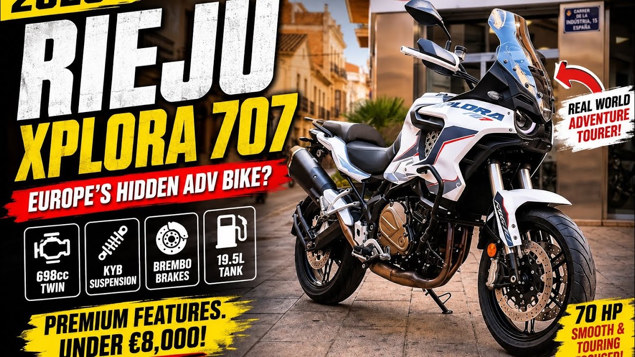 2026 Rieju Xplora 707 | Europe's Hidden ADV Bike? - YouTube