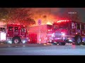 Commercial Structure Fire, Carson, CA