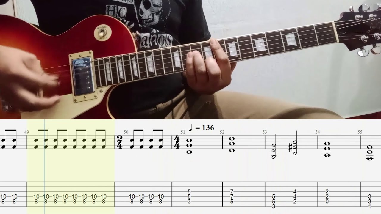 NOFX - The Separation Of Church And Skate (Como tocar en guitarra)