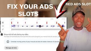 How To Put Mid-Roll Ads In Your Youtube Videos How To Fix Red Ad Slot