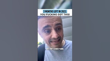 3 months left in 2022: You got this! #garyvee #motivation