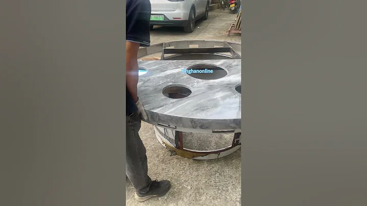 Custom Round Smokeless Hot Pot BBQ Table | Korean BBQ + Shabu Shabu Restaurant #hotpotbbq #shorts