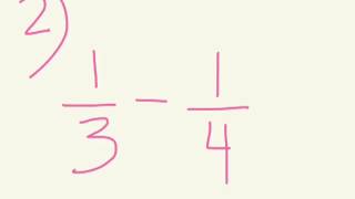Adding fractions quiz