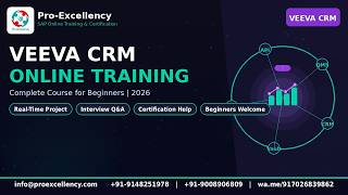 Veeva CRM Online Training 2026 |Complete Course for Beginners|Real-Time Project| Interview Questions