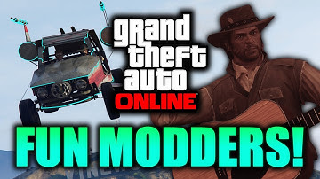 This is What Happens When Modders Have FUN in GTA Online!