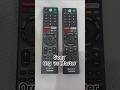 Sony Smart Led Original Remote Vs Master Remote.
