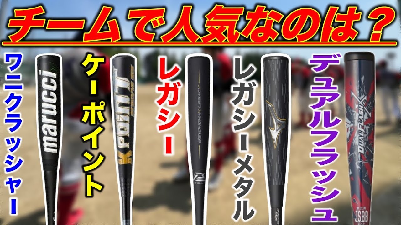 Legacy? Wani Crusher?] Ranking the Bats HAISAIS Actually Uses in