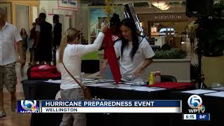 Firefighters hold Hurricane Preparedness Event in Wellington