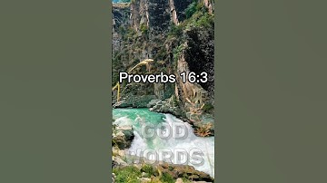 Proverbs 16:3. Commit thy works unto the Lord, and thy thoughts shall be established. #bibleverse