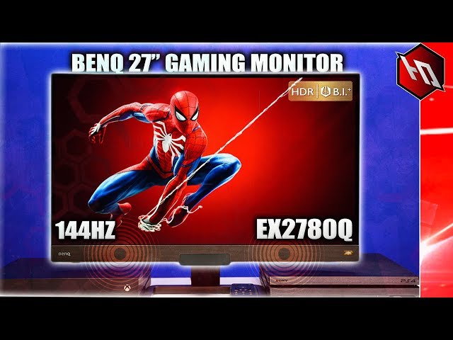 BenQ EX2780Q Review - BEST VIDEO/AUDIO QUALITY ON A GAMING MONITOR